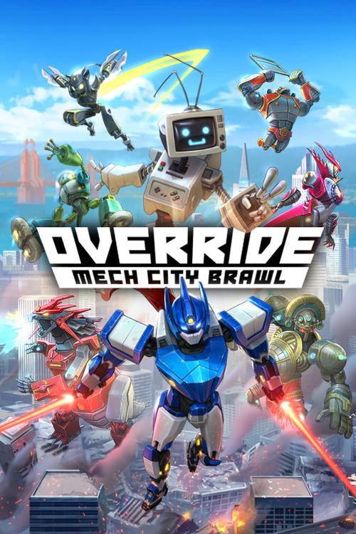 PS4《践踏:机械城乱斗 Override Mech City Brawl》日版pkg下载