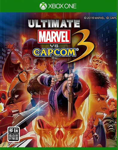 PS4《漫画英雄 VS Capcom 3 终极版》中文版pkg下载